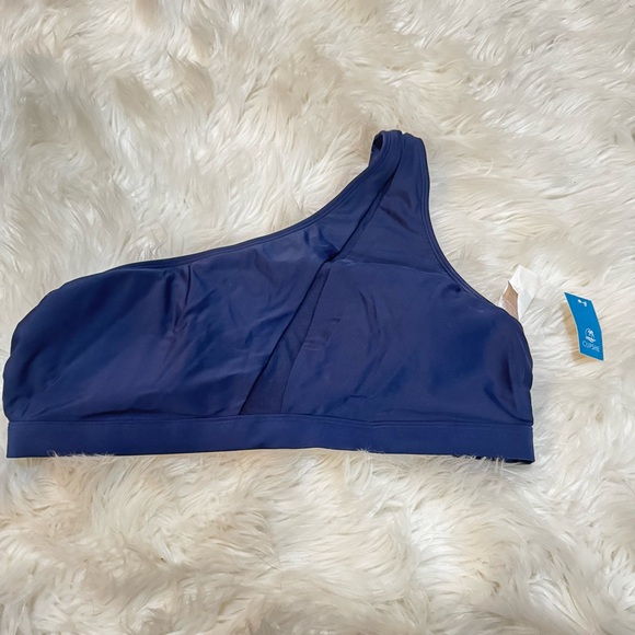 Cupshe Other - Cupshe‎ NWT navy bikini top size XL
